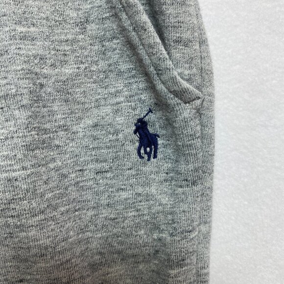 Polo Ralph Lauren Jogger Youth Boy's L Gray Sweatpants Fleece Pull On - Picture 3 of 9